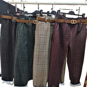 Pantalón cuadros