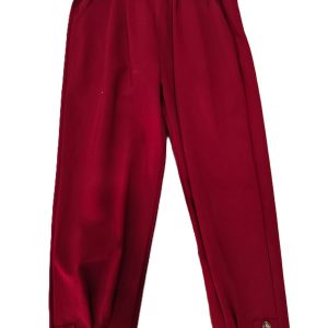 Pantalón botones rojo