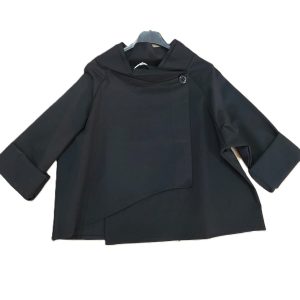 Camiseta cuello chimenea azul marino