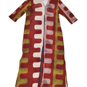 Vestido geométrico caldera Elisa