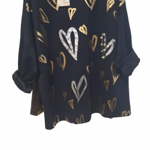 Blusa corazones