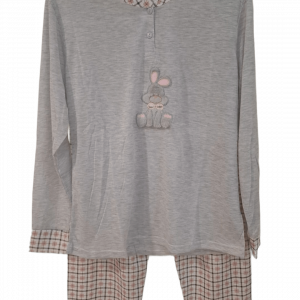 Pijama animales cuadros