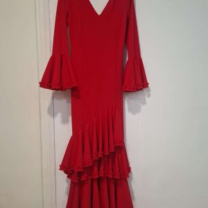 Vestido Flamenca Rojo