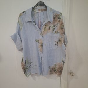 Conjunto de Lino Azul Ice