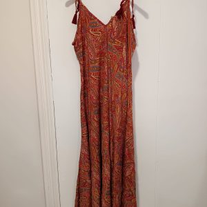 Vestido Ara Seda Caldera