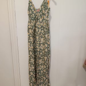 Vestido Margaritas verde