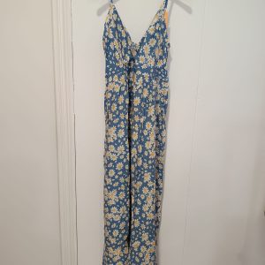 Vestido Margaritas azul